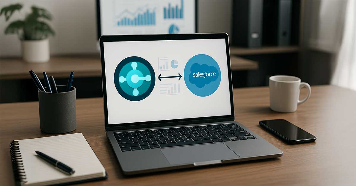 business central salesforce integration keeping accounts and customers aligned